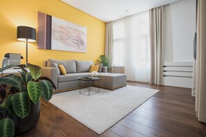 Executive Studio Suite, Balcony | Living area - Dominic Smart & Luxury Suites Terazije (Belgrade)