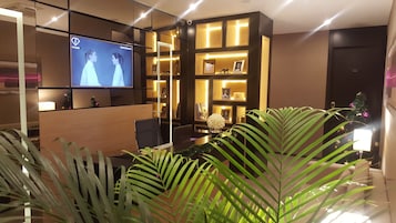 Interior entrance