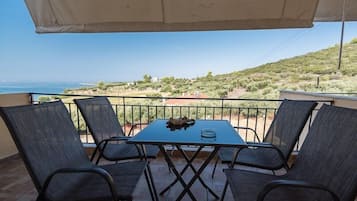 Appartement, vue mer | Vue depuis le balcon
