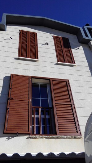 Fassade der Unterkunft