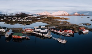 Aerial view - Solsiden Brygge (Vestvågøy)