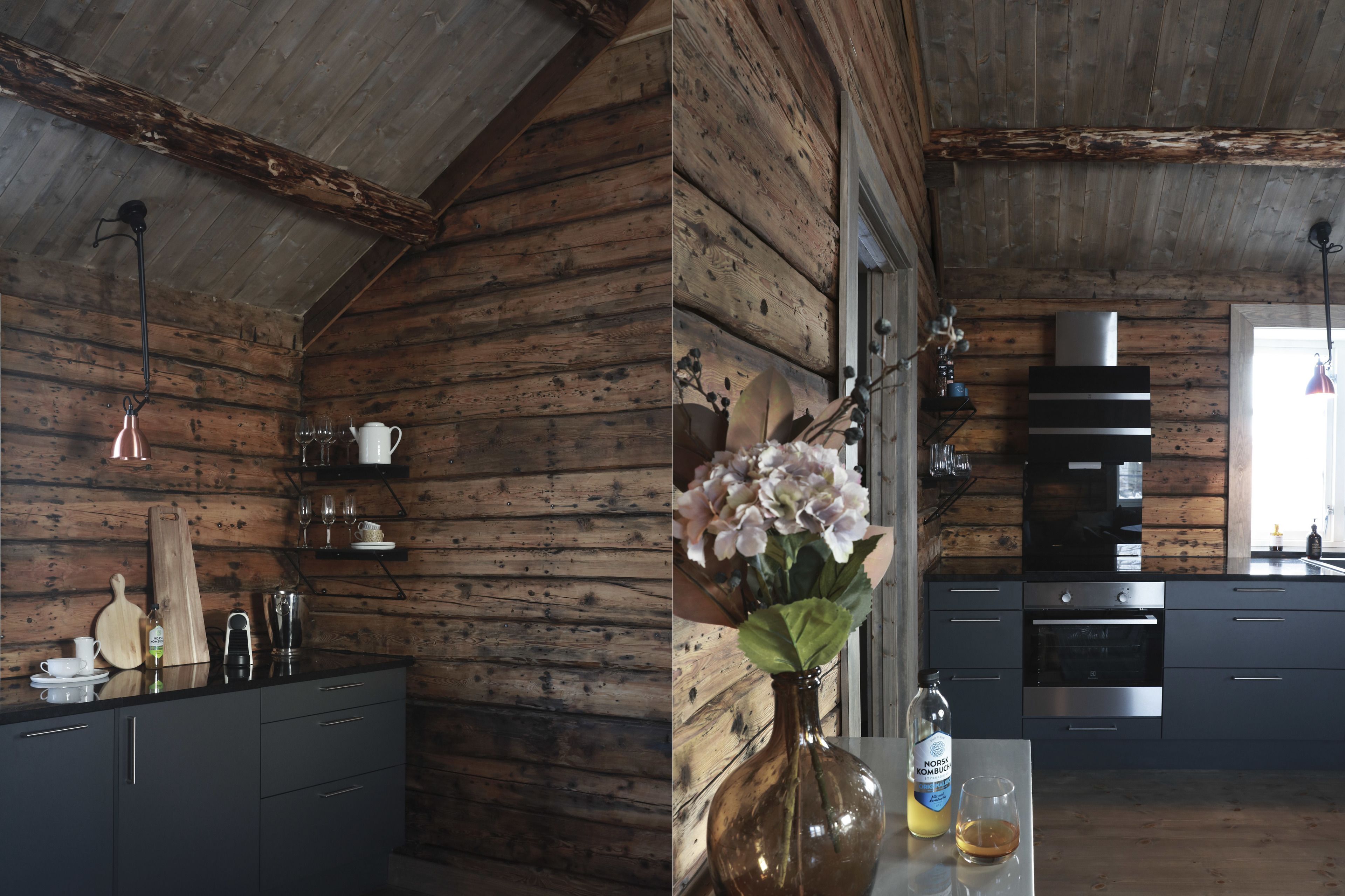 デザイン キャビン 2 ベッドルーム (Fisherman Cabin) | 高級寝具、ピロートップベッド、防音設備、アイロン / アイロン台