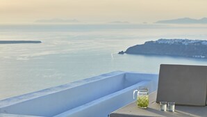 Villa - privat pool (Caldera View) | Utsikt mot havet/stranden