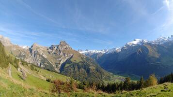 Vue sur les montagnes