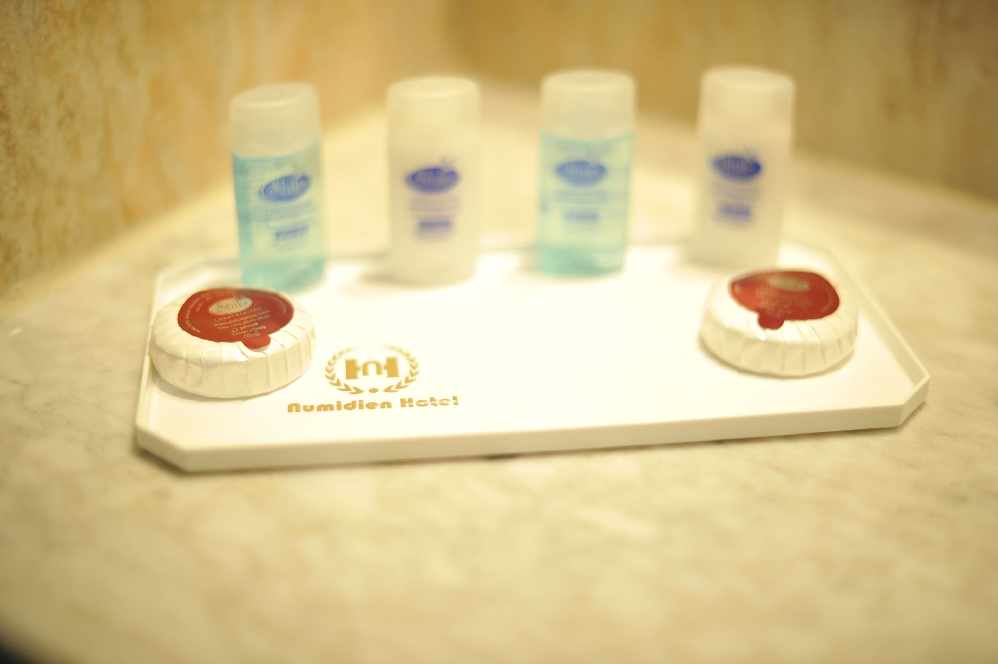 deep-soaking bathtub, free toiletries, hair dryer, slippers