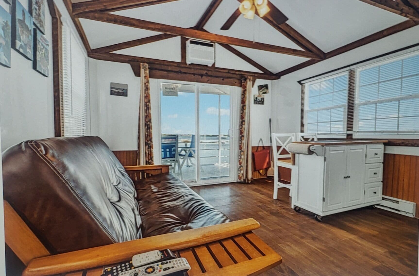 2 Bedroom Aqua lodge #1 Mahi | Living area | Flat-screen TV