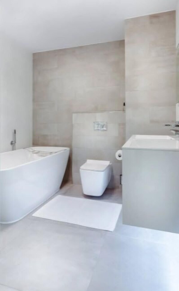 Apart Daire, 2 Yatak Odası | Banyo