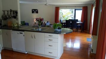Superior Villa, 4 Bedrooms | Private kitchen | Fridge, oven, stovetop, dishwasher