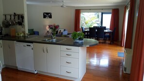 Superior Villa, 4 Bedrooms | Private kitchen | Fridge, oven, stovetop, dishwasher
