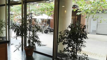 Interior entrance