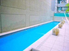 Seasonal outdoor pool
