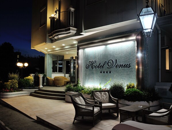 Entrée de l’hébergement