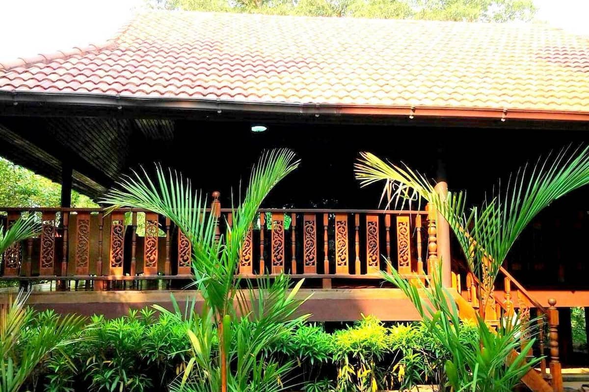 one bedroom villa garden view with round balcony | 1 bedroom, soundproofing, free wifi