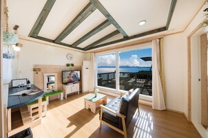 슈피리어 아파트, 침실 1개, 바다 전망 | 방음 설비, 무료 WiFi, 침대 시트