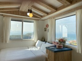 슈피리어 아파트, 침실 1개, 바다 전망 | 방음 설비, 무료 WiFi, 침대 시트