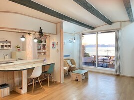 스탠다드 더블룸, 바다 전망 | 방음 설비, 무료 WiFi, 침대 시트