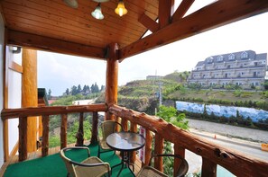 Deluxe-Loft, Mehrere Betten | Blick vom Balkon