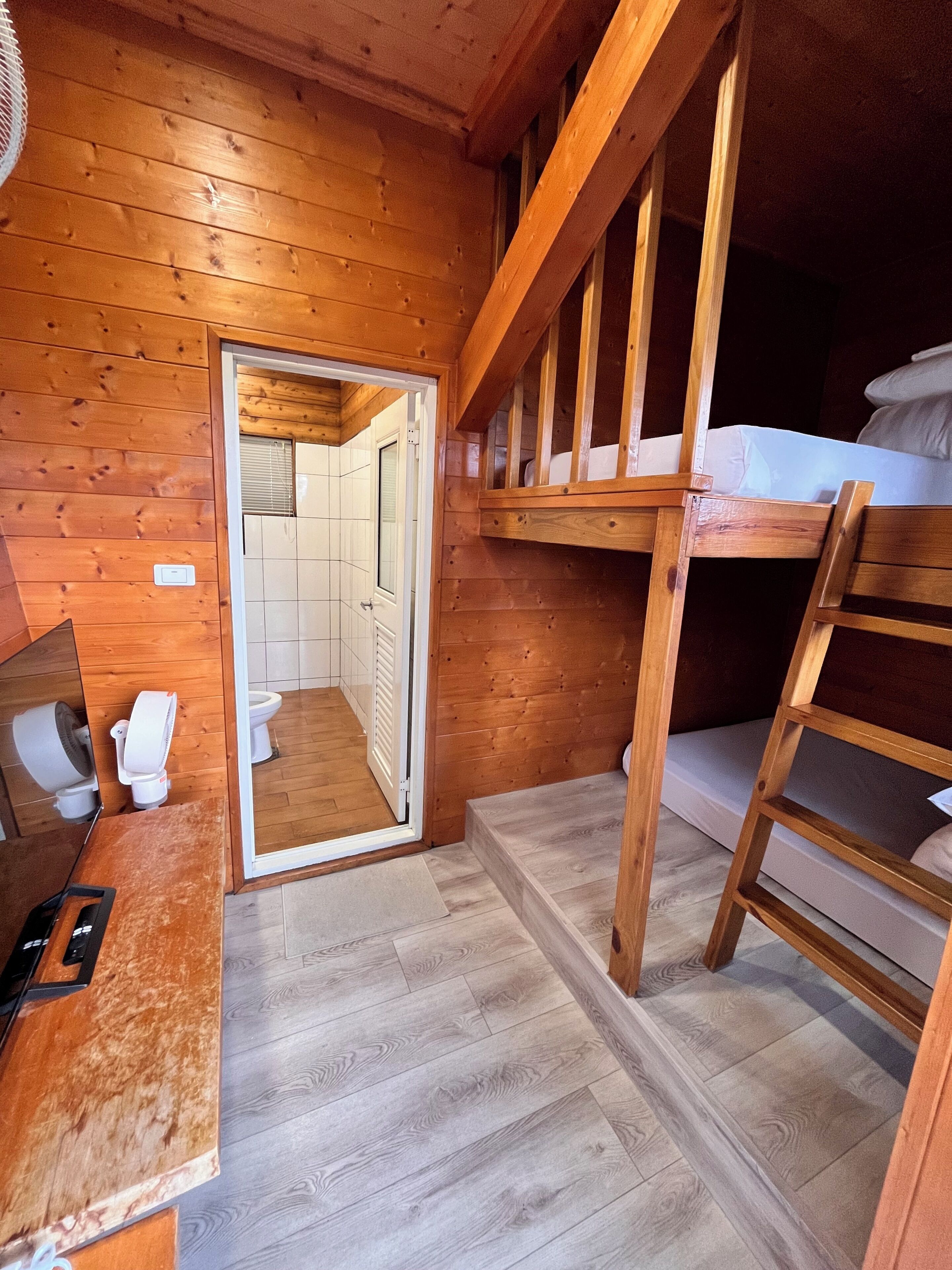 Desk, blackout curtains, free WiFi, bed sheets