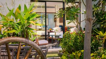 Junior Suite Twin Pool View | View from room