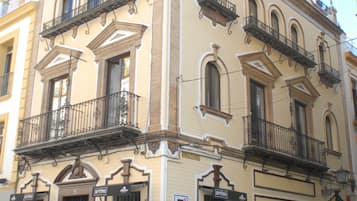 Façade de l’hébergement