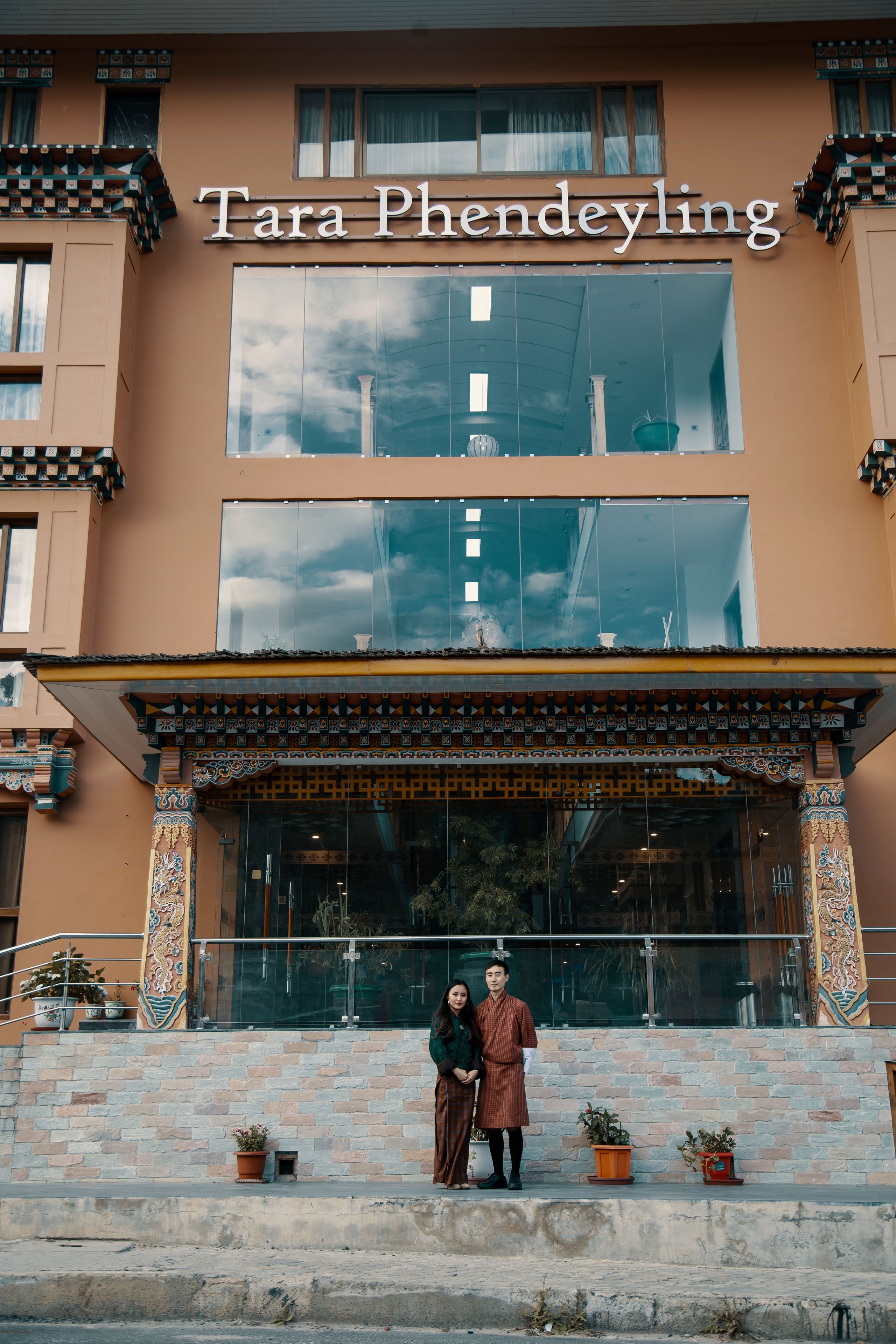 Fachada da propriedade