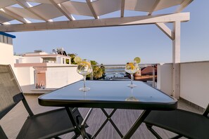 Terrace/patio - Apartamentos Sol e Ria (Olhao)