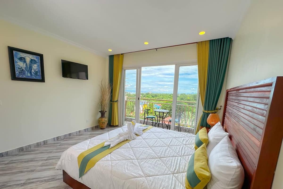 Doppia Comfort, 1 camera da letto, vista oceano | Wi-Fi gratuito, lenzuola