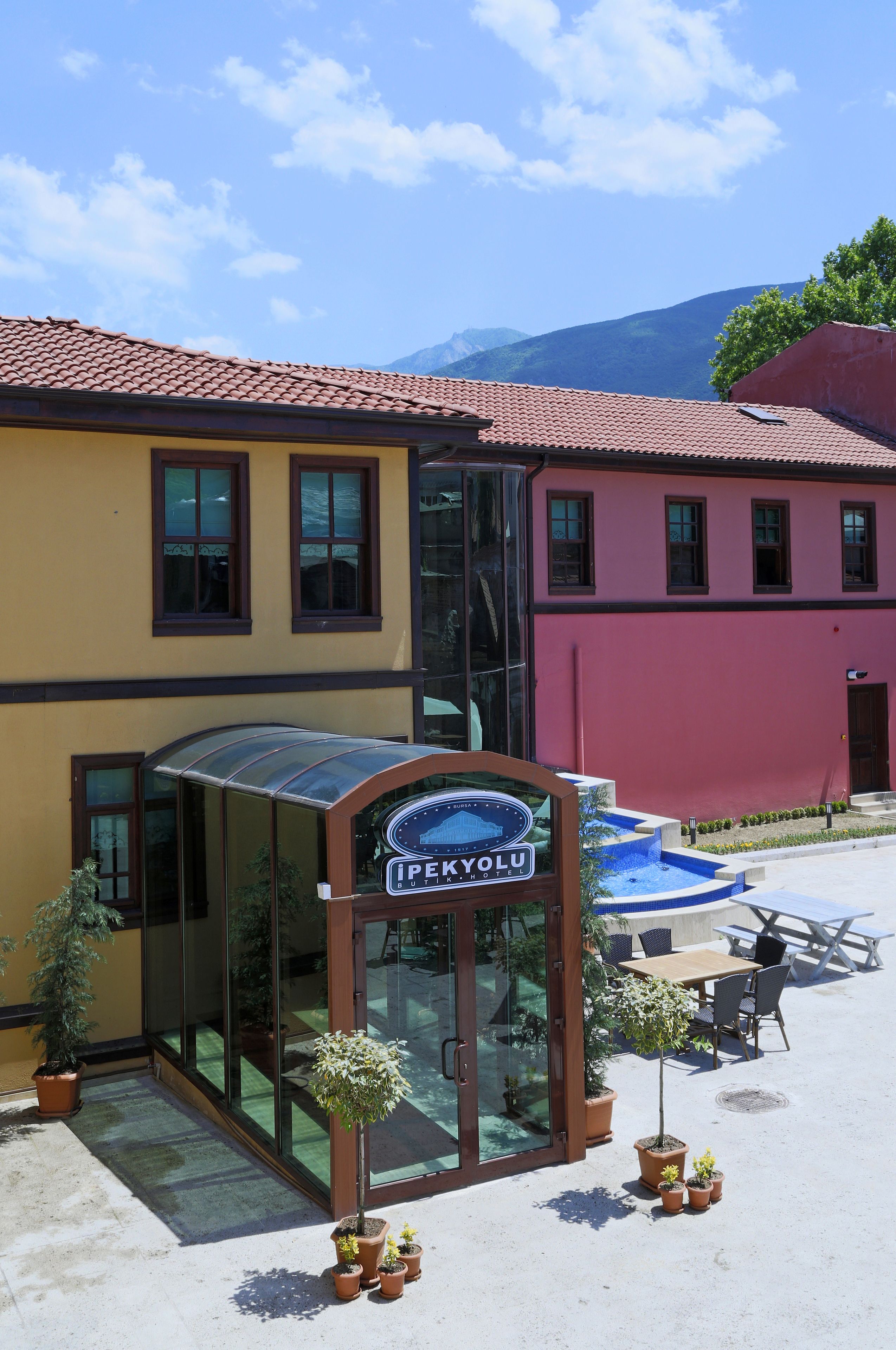 Entrada de la propiedad