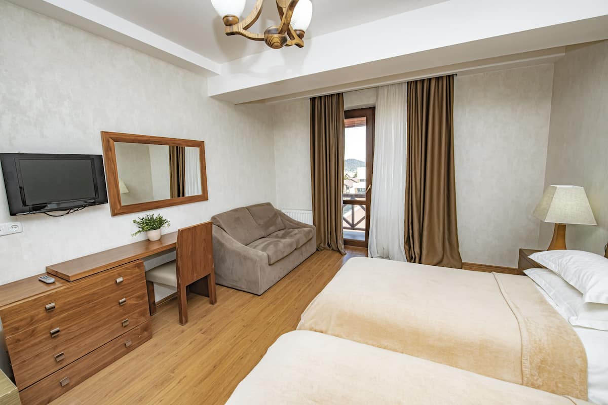 1 habitación, minibar, caja de seguridad en la habitación y escritorio