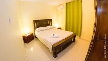 In-room safe, individually furnished, blackout curtains