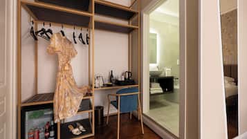 Panoramic Quadruple Room, City View | Premium bedding, minibar, in-room safe, desk