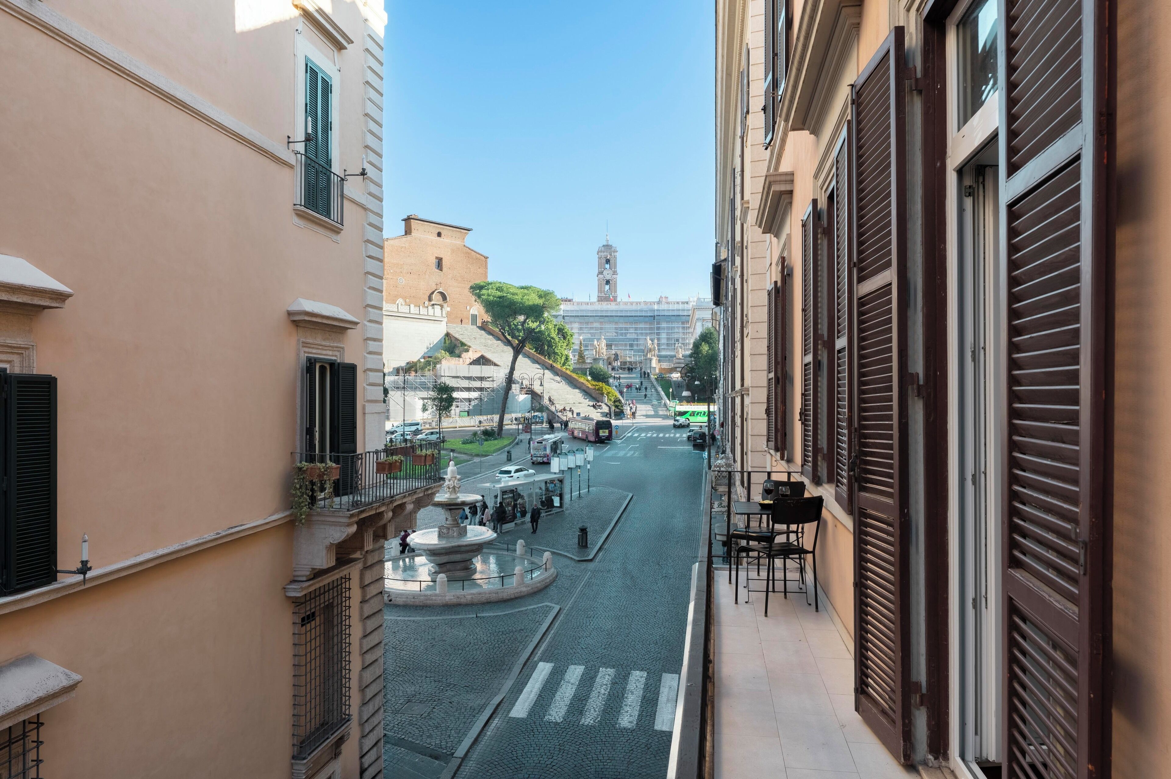 Panoramic Quadruple Room, City View | Premium bedding, minibar, in-room safe, desk