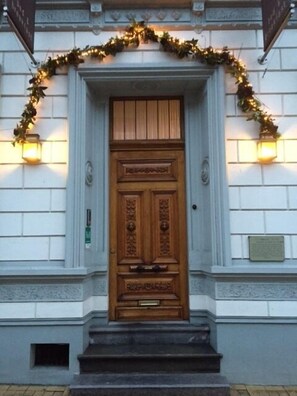 Entrada de l'allotjament