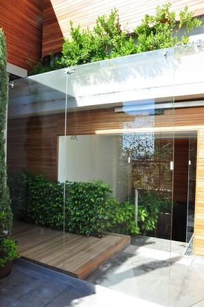 Dúplex Deluxe, 2 habitaciones, terraza, vistas a la ciudad | Terraza o patio