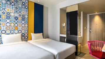 Minibar, in-room safe, desk, blackout drapes