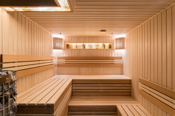Sauna, hammam, soins corporels, enveloppements corporels