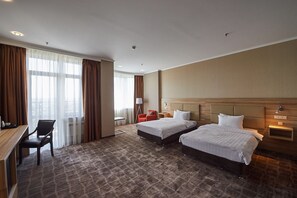 Deluxe Room, 2 Single Beds, Non Smoking | Premium bedding, in-room safe, desk, laptop workspace - Ramada by Wyndham Rostov-on-Don Hotel and Spa (Rostov-on-Don)