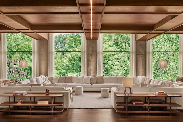 Àrea amb seients del vestíbul