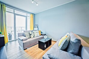 Apartment (Grafitowy) | Living room