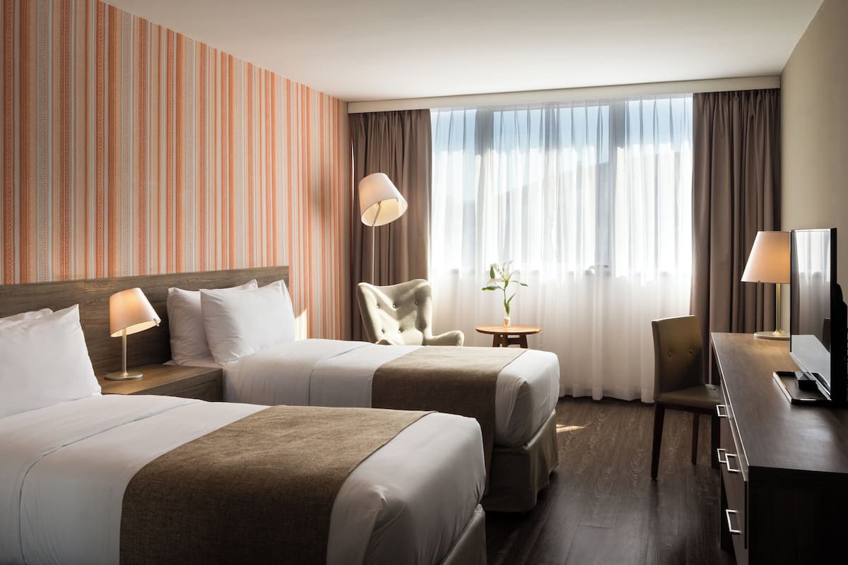 1 개의 침실, 고급 침구, 미니바, 객실 내 금고