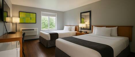 Wifi gratis y ropa de cama