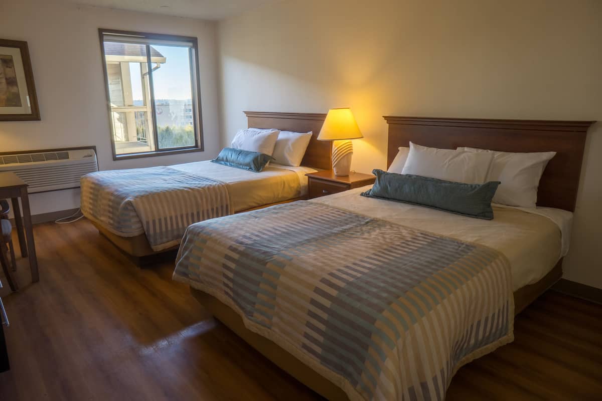 Standard Room, 2 Queen Beds (Two Queens) | Free WiFi, bed sheets