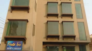 Overnatningsstedets facade