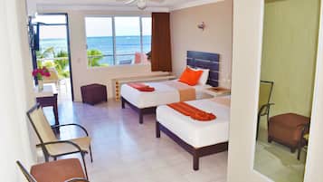 In-room safe, desk, bed sheets