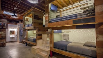 Gemeinsamer Basic-Schlafsaal | Bügeleisen/Bügelbrett, kostenloses WLAN, Bettwäsche