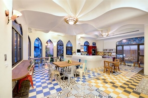 Interior entrance