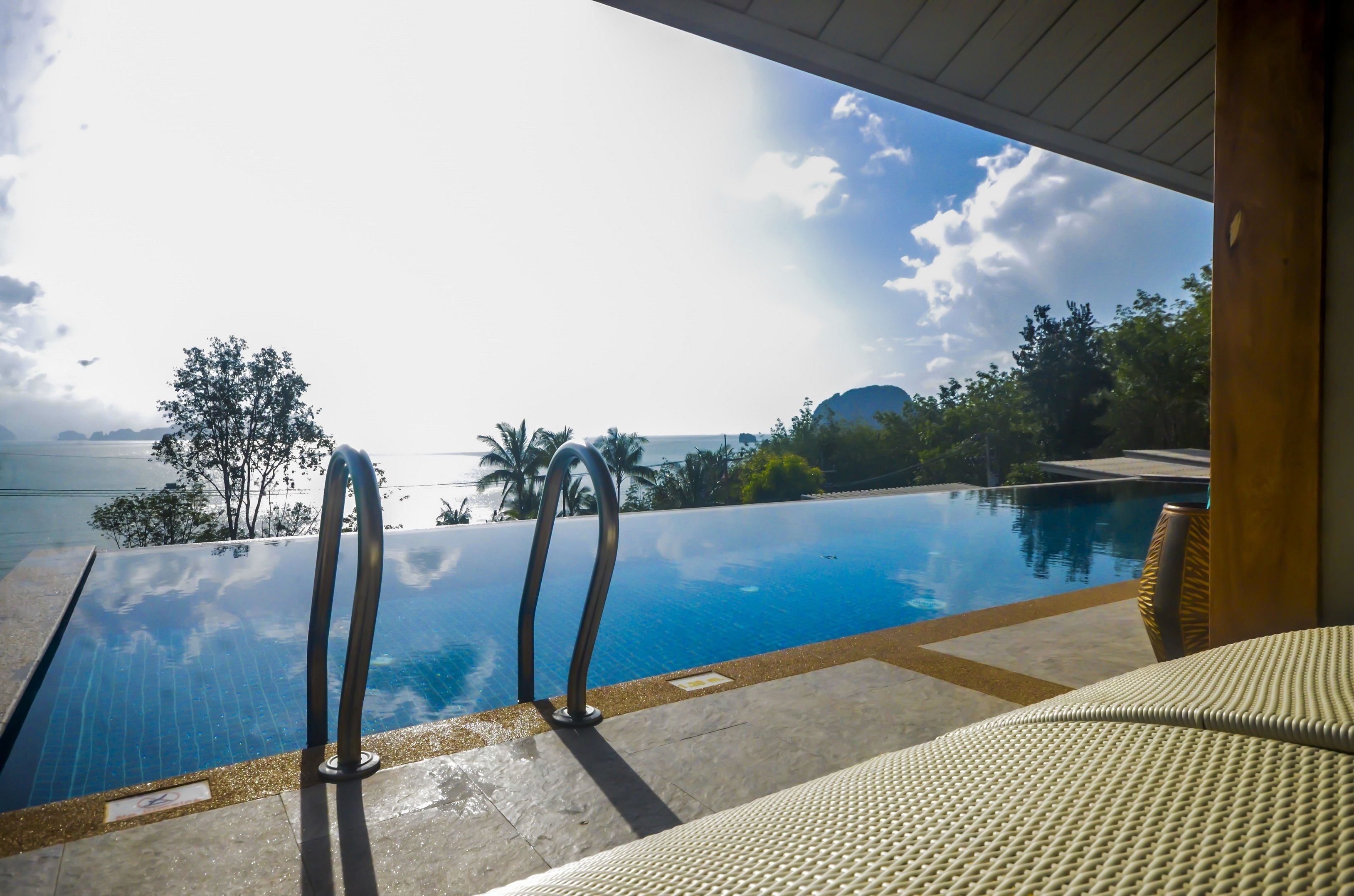 connecting family pool villa | terrace/patio