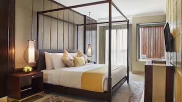 Suíte | 1 quarto, roupas de cama premium, cofres nos quartos
