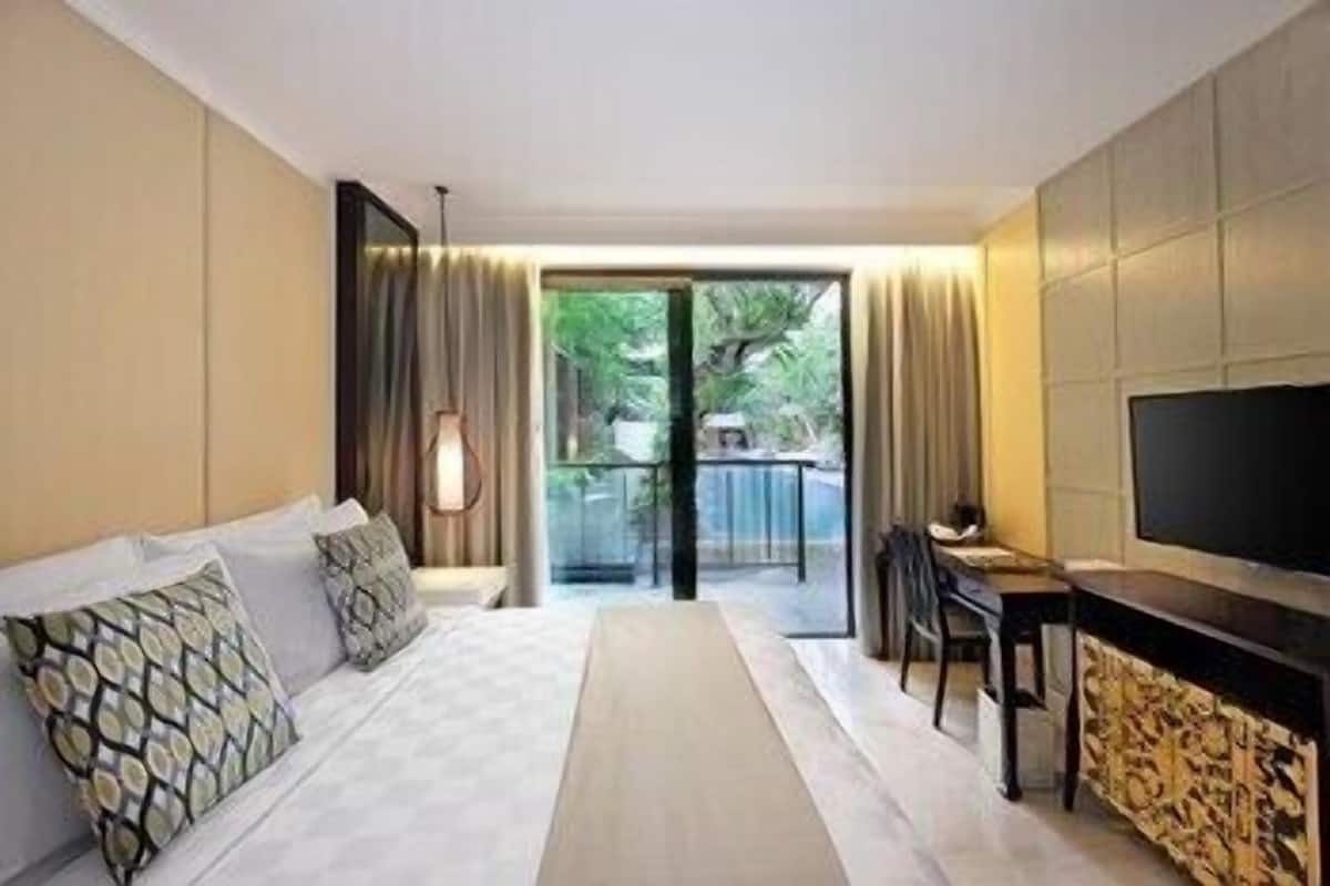 1 quarto, roupas de cama premium, cofres nos quartos