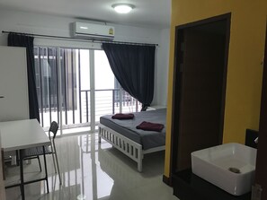 Room with Balcony | In-room safe, free WiFi, bed sheets
